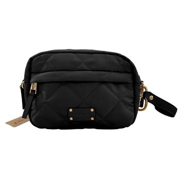 Bearpaw Quilted Crossbody Pouch