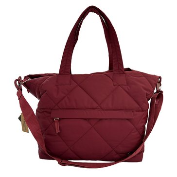 Bearpaw Diamond Quilted Weekender Tote