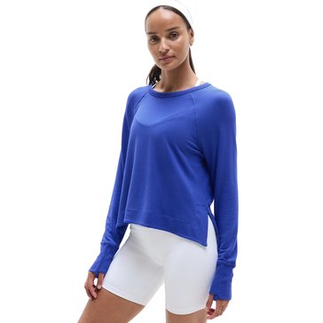 Athleta Women's Coaster Luxe Recover High Hip Sweatshirt 