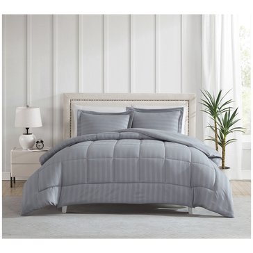 Harbor Home Dobby Stripe Comforter Set