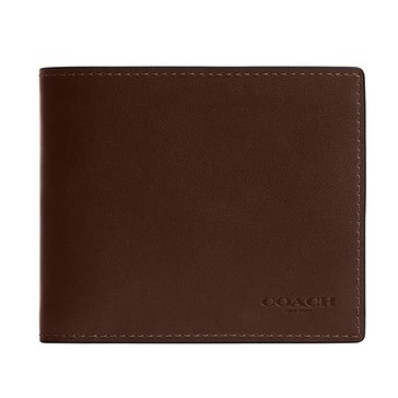 Coach 3-in-1 Wallet in Natural Full-Grain Leather