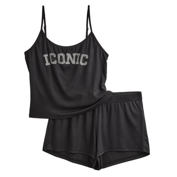 Paris Hilton Women's Iconic Shorty Set