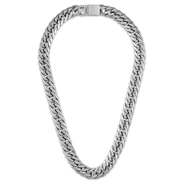 Esquire Men's Jewelry Wide Curb Link Chain Necklace