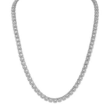 Esquire Men's Jewelry CZ Tennis Necklace
