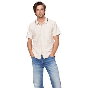 Banana Republic Men's Herringbone Resort Shirt