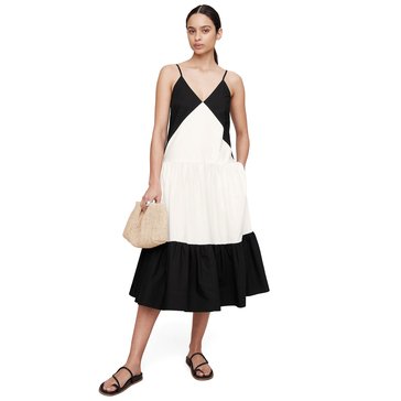 Banana Republic Women's Strappy Colorblock Maxi Dress