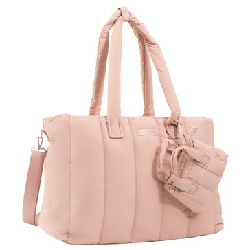 Max Studio Matte Puffer Nylon East West Tote