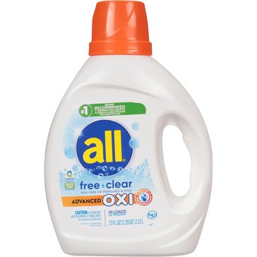 All Free and Clear Oxi Liquid Laundry Detergent