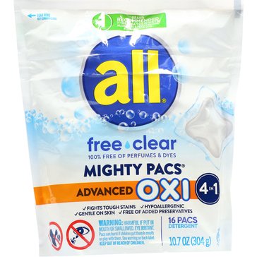 All Free and Clear Oxi Laundry Detergent Pacs