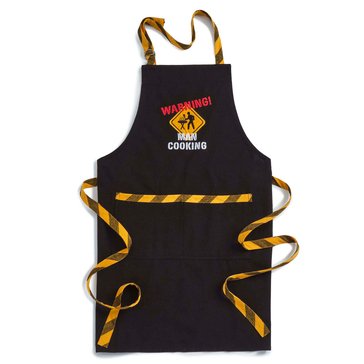 Kay Dee Warning Man Cooking Apron