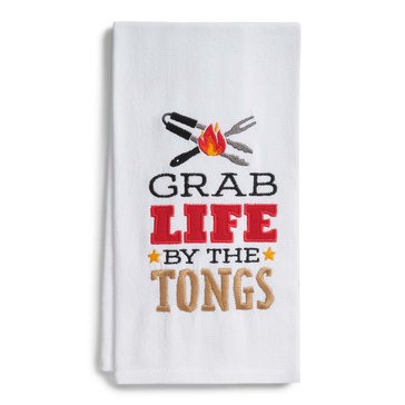 Kay Dee Grab Life by the Tongs Terry Towel