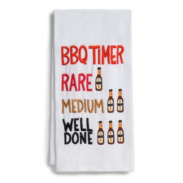 Kay Dee BBQ Timer Terry Towel