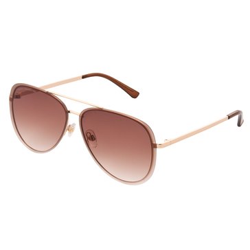 French Connection Women's Darcy Aviator Sunglasses