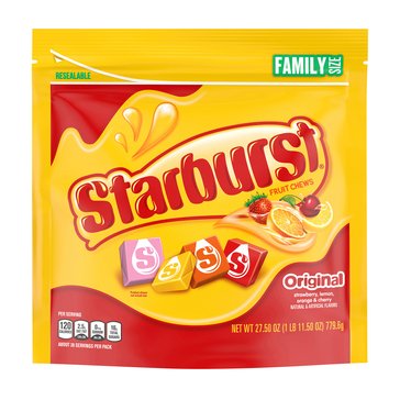 Starburst Original Chewy Candies, 27.5oz