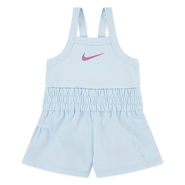 Nike Baby Girls' Sunny Swoosh Runsie Romper