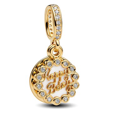 Pandora Happy Birthday Cake Dangle Charm
