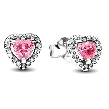Pandora Elevated Heart Stud Earrings