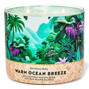 Bath & Body Works Warm Ocean Breeze 3-Wick Candle