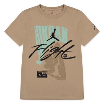 Jordan Big Boys' Fadeaway Flight Short Sleeve Tee