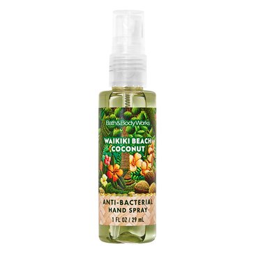 Bath & Body Works Waikiki Beach Coconut Sanitizer Spray