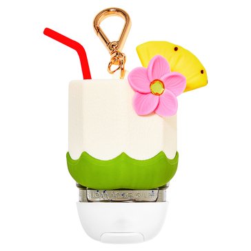Bath & Body Works Figural Coconut Drink Pocketbac Clip