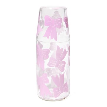DOIY Bow Jar and Glass Set