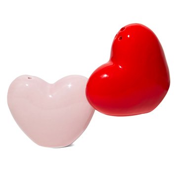 DOIY Love Salt and Pepper Shakers