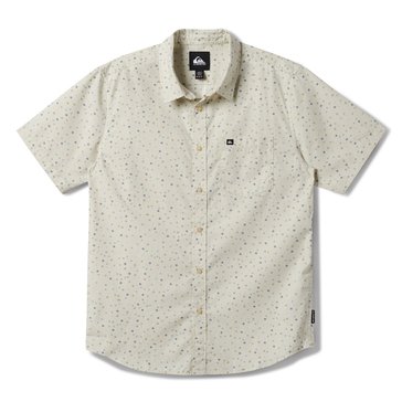 Quiksilver Men's Freedom Mini Motif Classic Short Sleeve Shirt