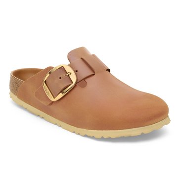 Birkenstock Women's Boston Big Buckle Clog, Narrow Fit