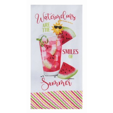 Kay Dee Summer Sippin Watermelon Kitchen Towel