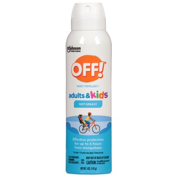 OFF! Adults and Kids Mosquito Repellent Bug Spray