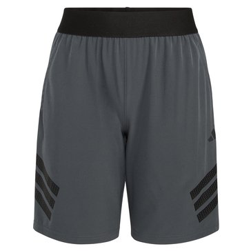 Adidas Big Boys' Woven Gym 3-Stripe Shorts