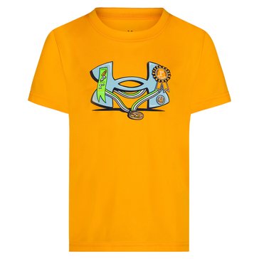 Under Armour Little Boys' Short Sleeve Logo Prize Tee