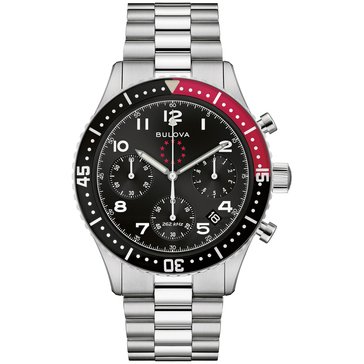 Bulova Men's Quartz Marine Star Heritage Bracelet Watch