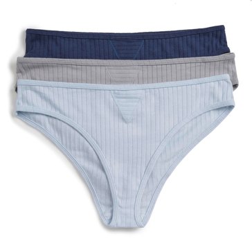 Real Women's Cotton Span Bikini, 3-Pack