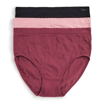 Real Women's Crochet Pointelle Highwaisted Brief, 3-Pack