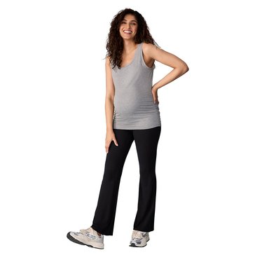 Motherhood Maternity Roll Over Waist Flare Legging