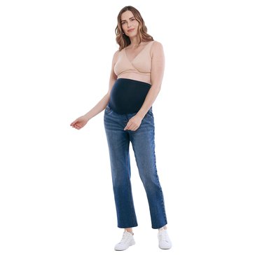Motherhood Maternity Slim Straight Jeans