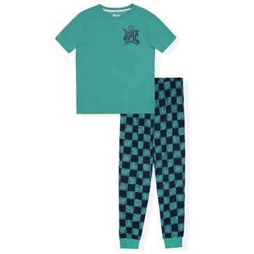 Sleep On It Big Boys' Totally Epic Tee and Joggers Pajamas Set