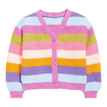 Old Navy Toddler Girls' Multi Stripe Cardigan