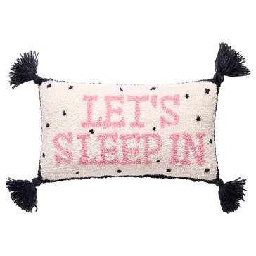 Peking Handicraft Lets Sleep In Hook Pillow with Tassels