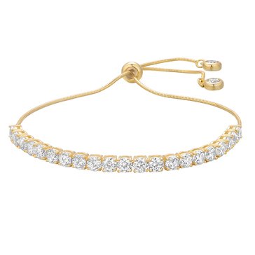 Round Cut 5 3/4 cttw Cubic Zirconia Bolo Bracelet