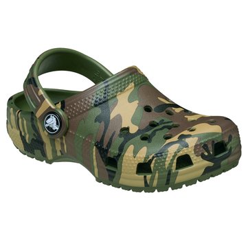 Crocs Toddler Kids Graphic Camo Clog