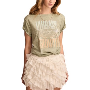 Lucky Brand Women's Vibrant Growth Boyfriend Tee