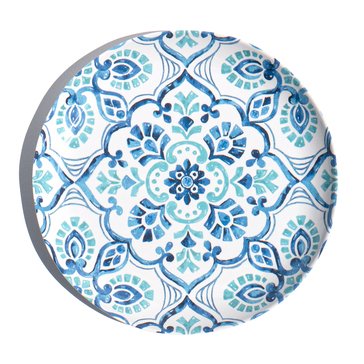 TarHong Palazzo Tile Mosaic Melamine Salad Plate