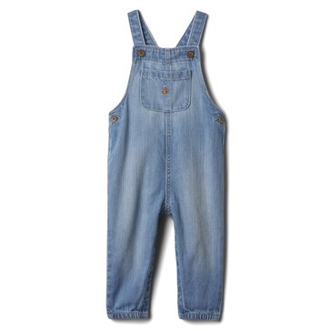 Gap Baby Girls' Denim Bubble Overall