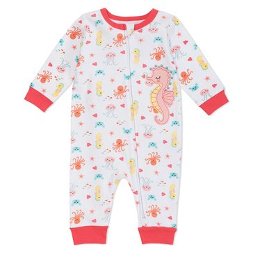 Koala Baby Girls' Footless Interlock Sleep-N-Play