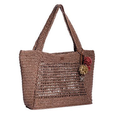 Sam Edelman Marcie Open Weave Raffia Tote