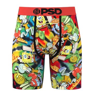 PSD Men's Spongebob Grubbin Boxer Brief