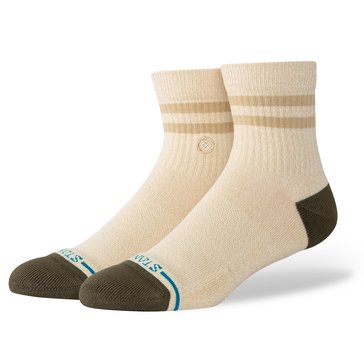 Stance Men's Marled Stripe Quarter Socks